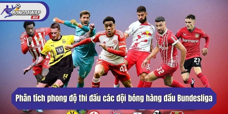 Phân tích phong độ thi đấu các đội bóng hàng đầu Bundesliga